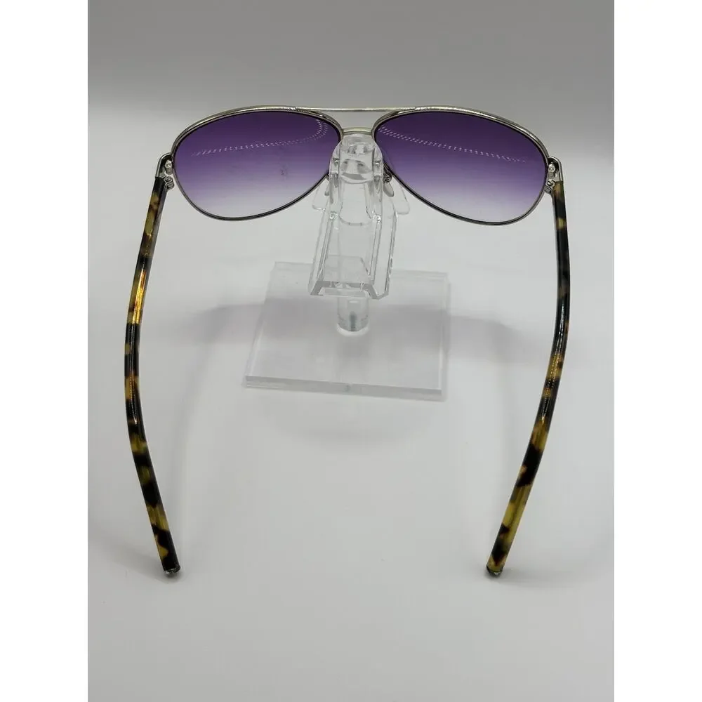 Marc Jacobs Aviator Sunglasses Purple Lens Tortoise Arms